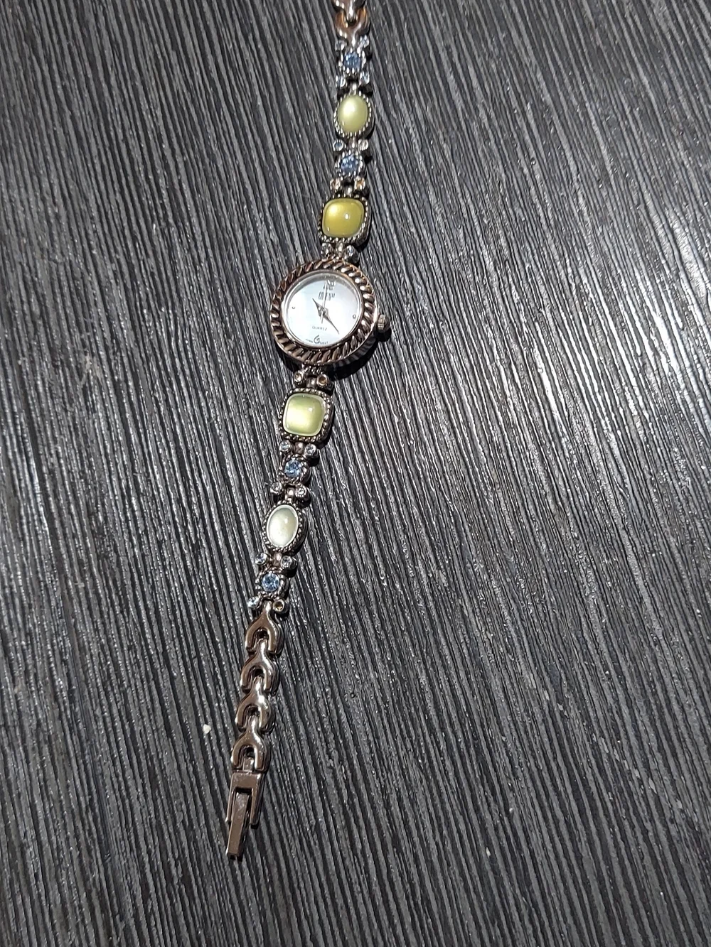Women's Yellow Accent Bracelet Watch